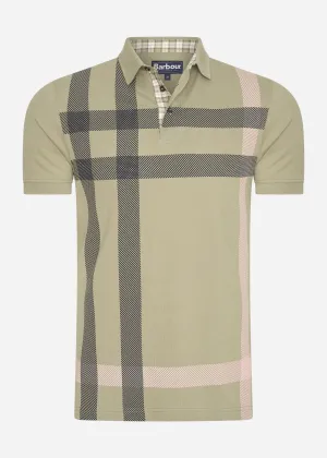 Blaine polo - dusty green