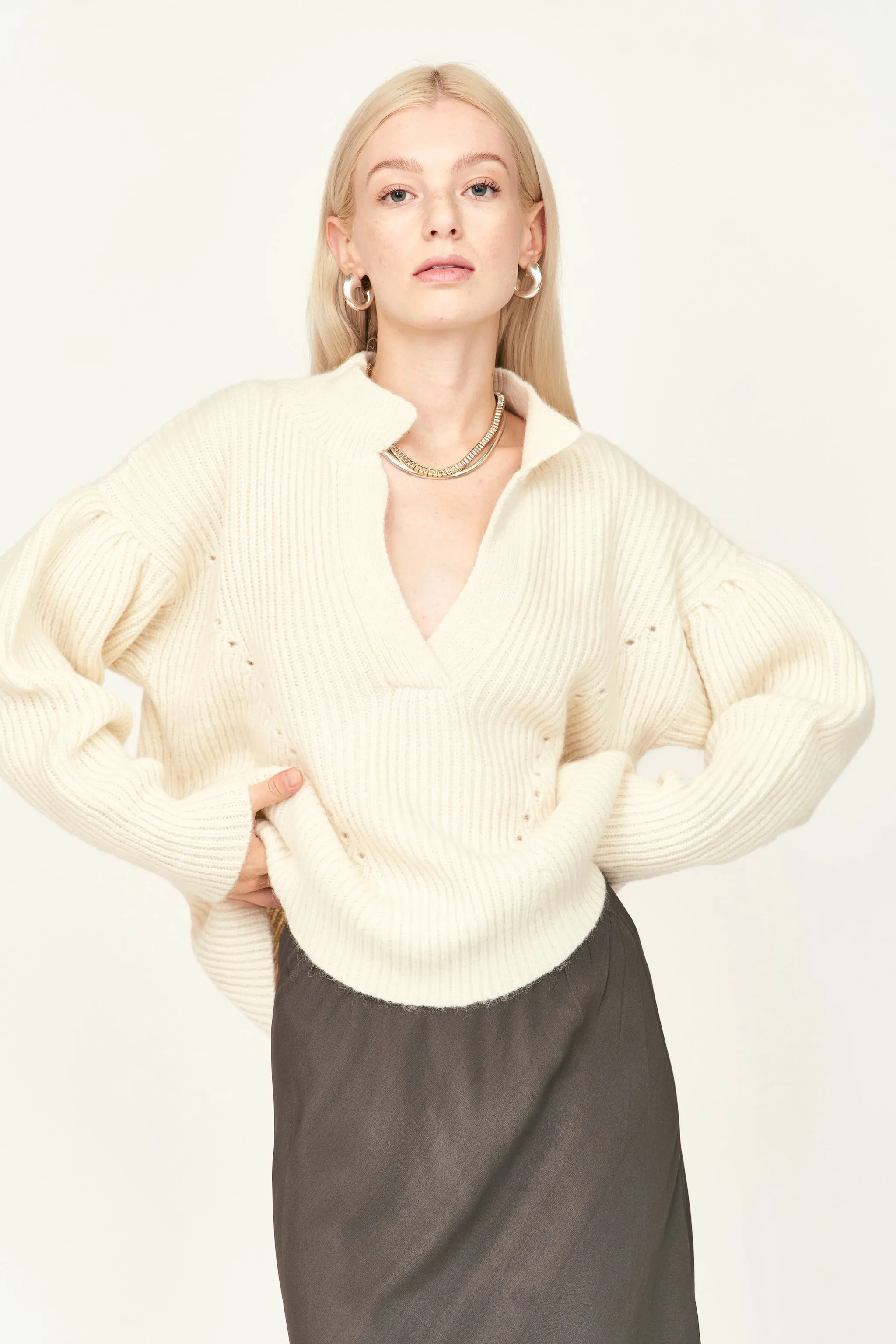 Jackson Sweater in Ivory