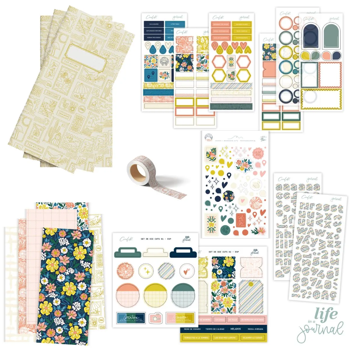 Kit Life in a Journal STARRY NIGHTS · Trimestre #3 2024