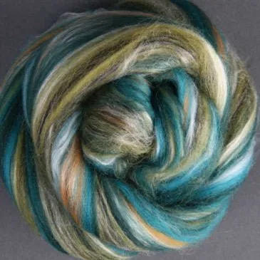 Merino Silk Roving 25g