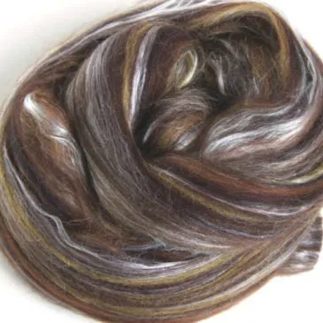 Merino Silk Roving 25g