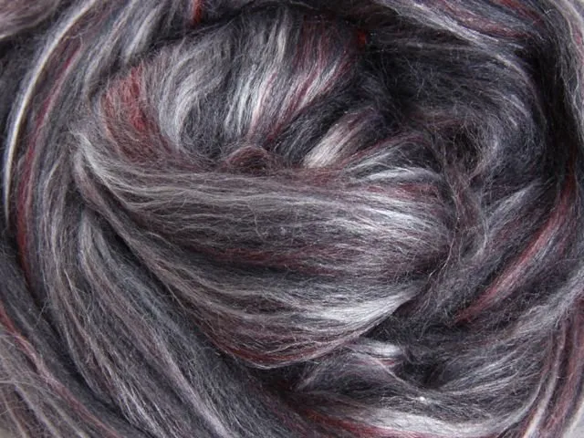 Merino Silk Roving 25g