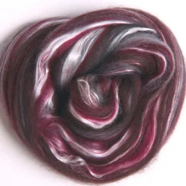 Merino Silk Roving 25g