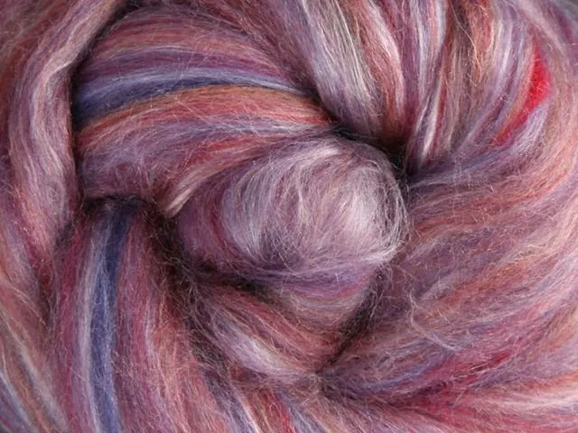 Merino Silk Roving 25g