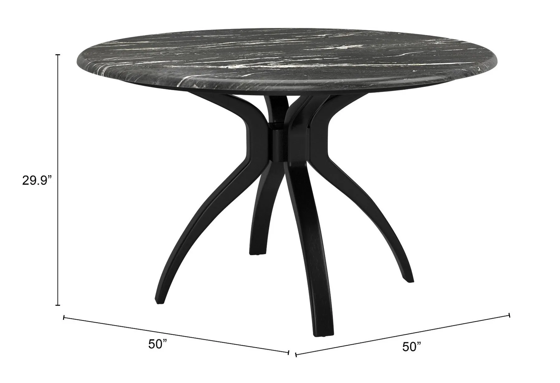 Mesa de Comedor Sumay - Negro