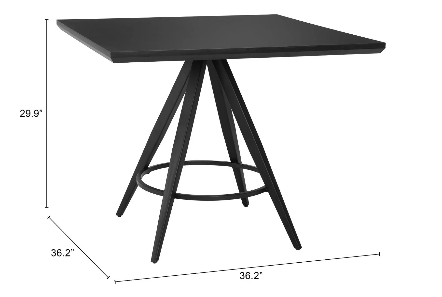 Mesa de Comedor Tinos - Negro