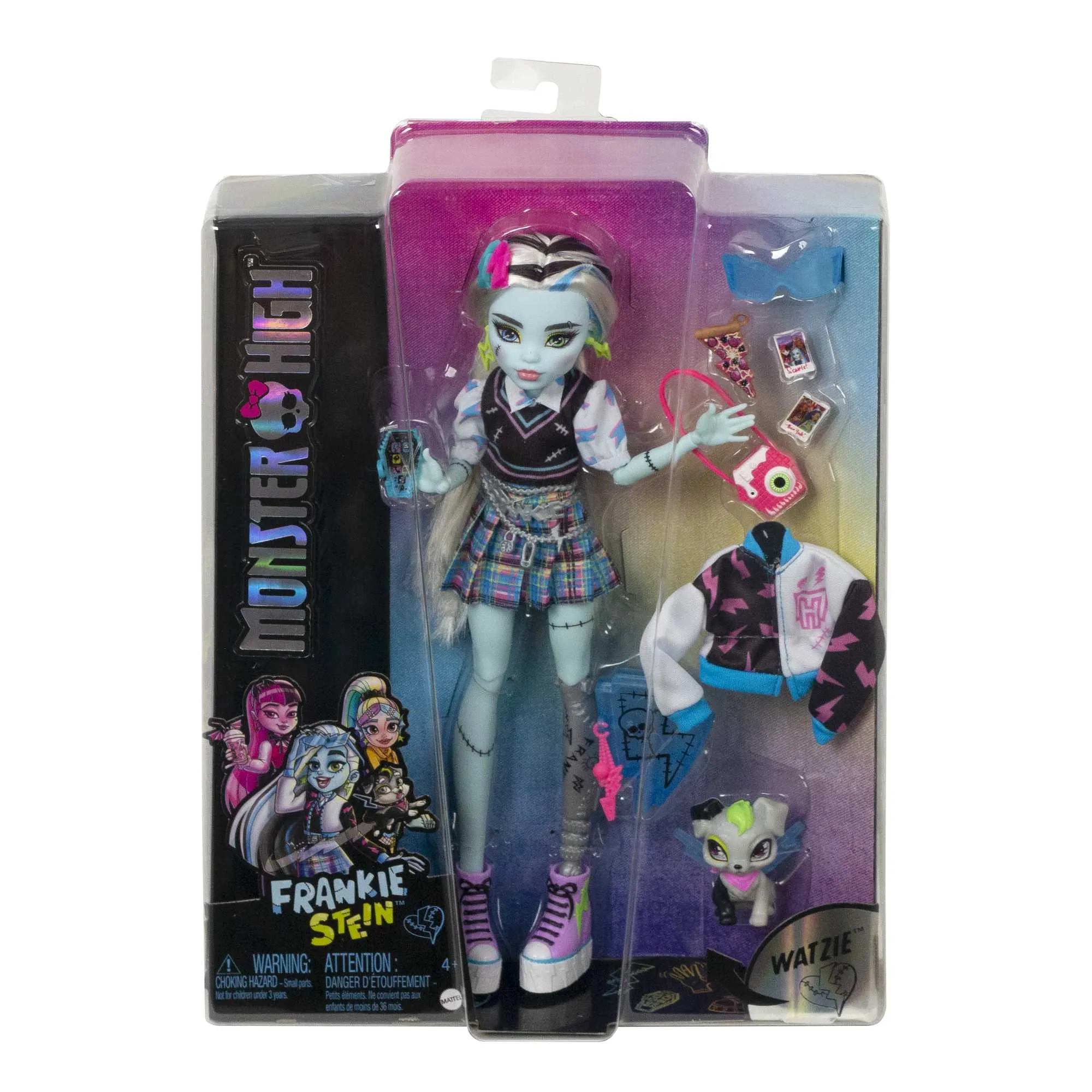 Monster High Muñeca Frankie con accesorios