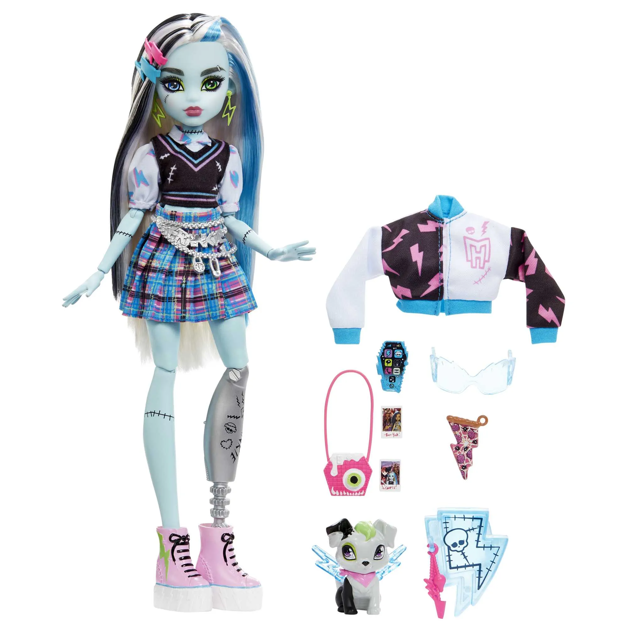 Monster High Muñeca Frankie con accesorios