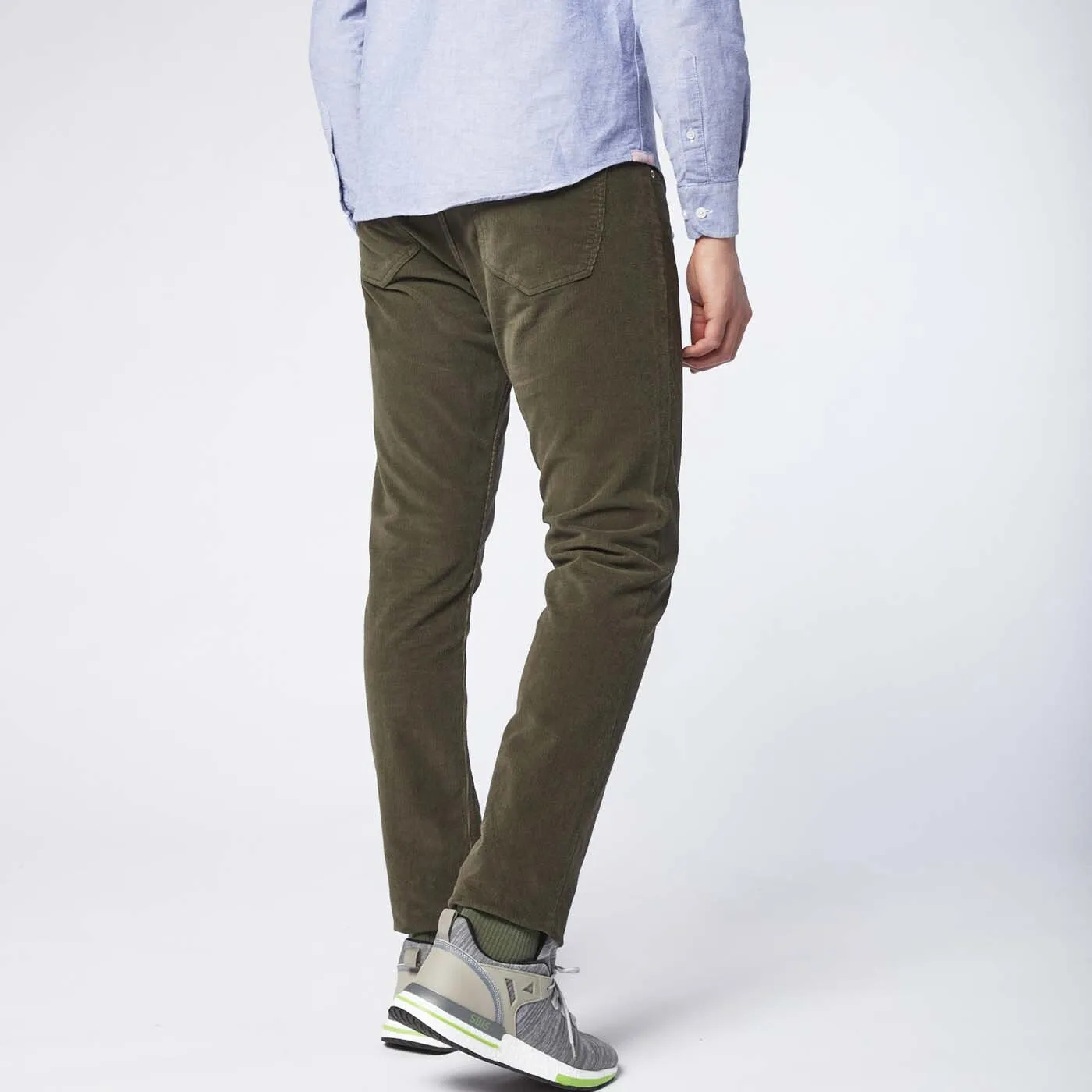 Pantalon 330 Tapered Fit En Velours vert