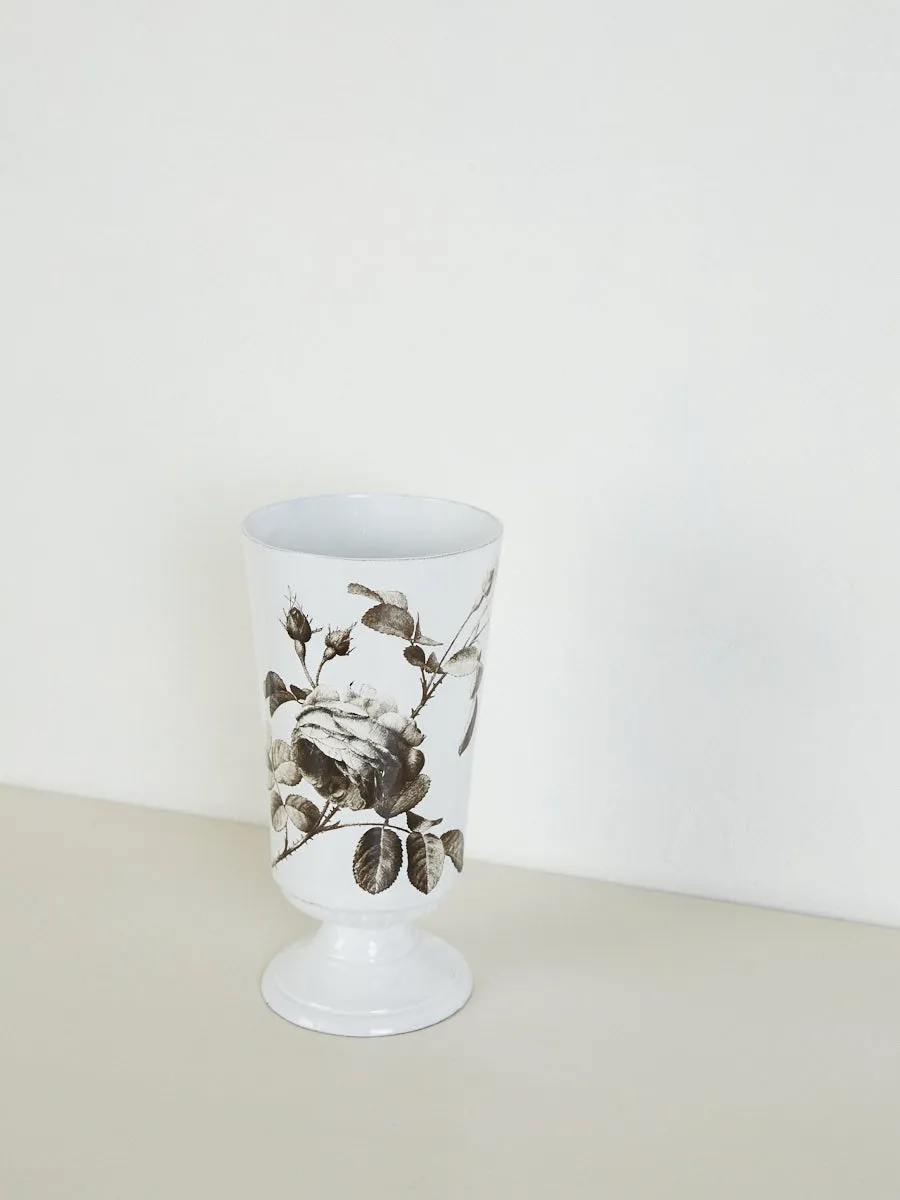 Sepia Rose Vase