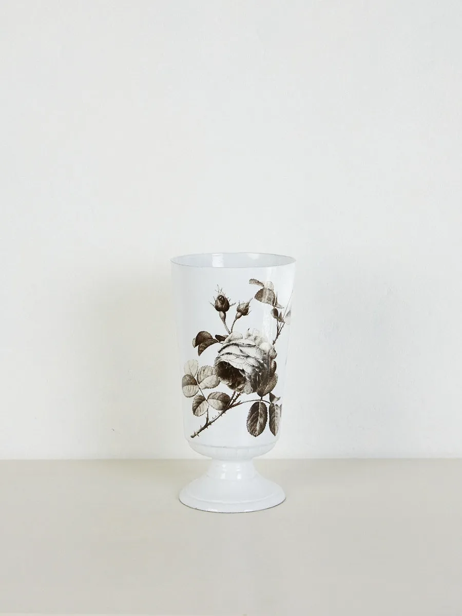 Sepia Rose Vase