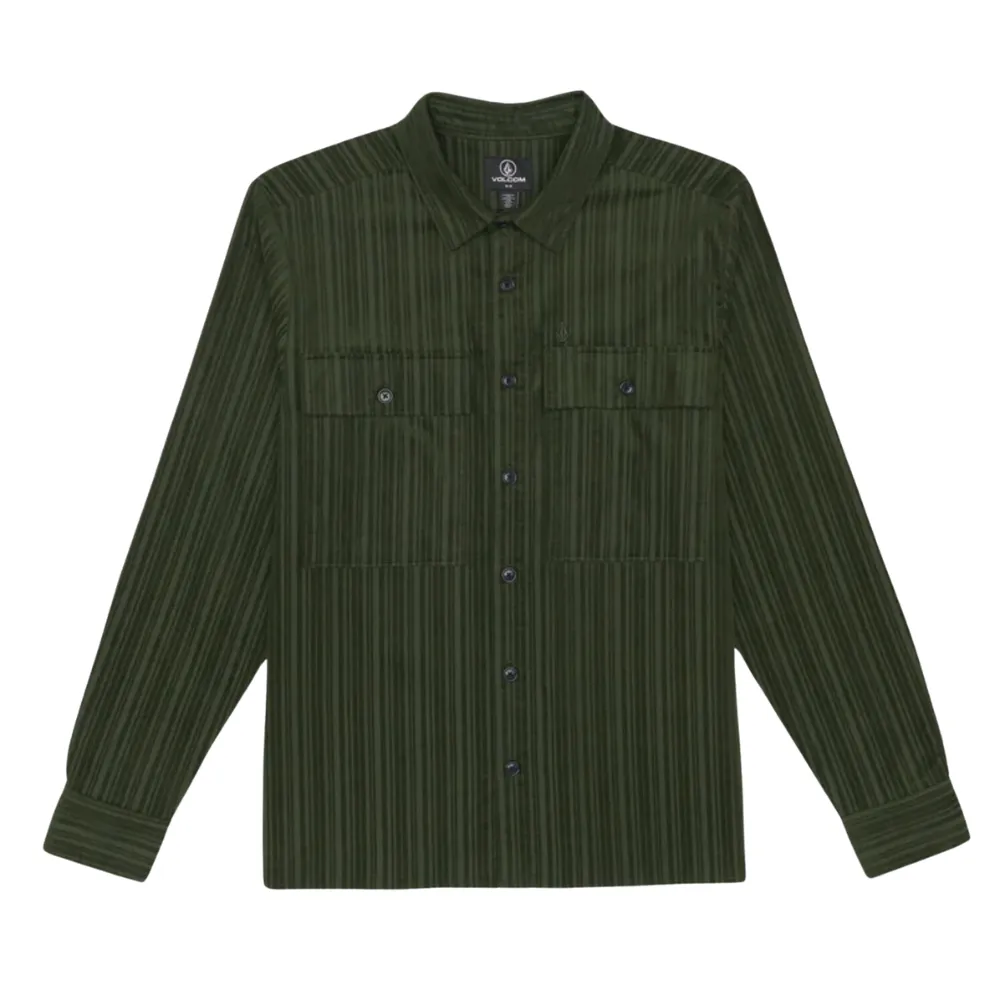 Steadfast Longsleeve Shirt Squadron Green