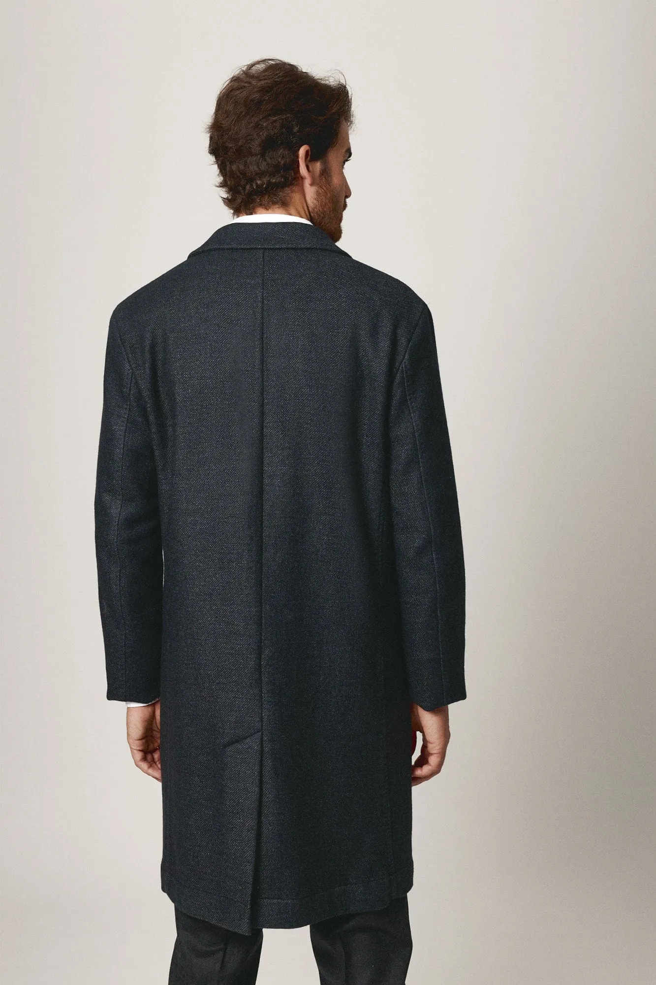 The Wool Coat Azul Barcelona