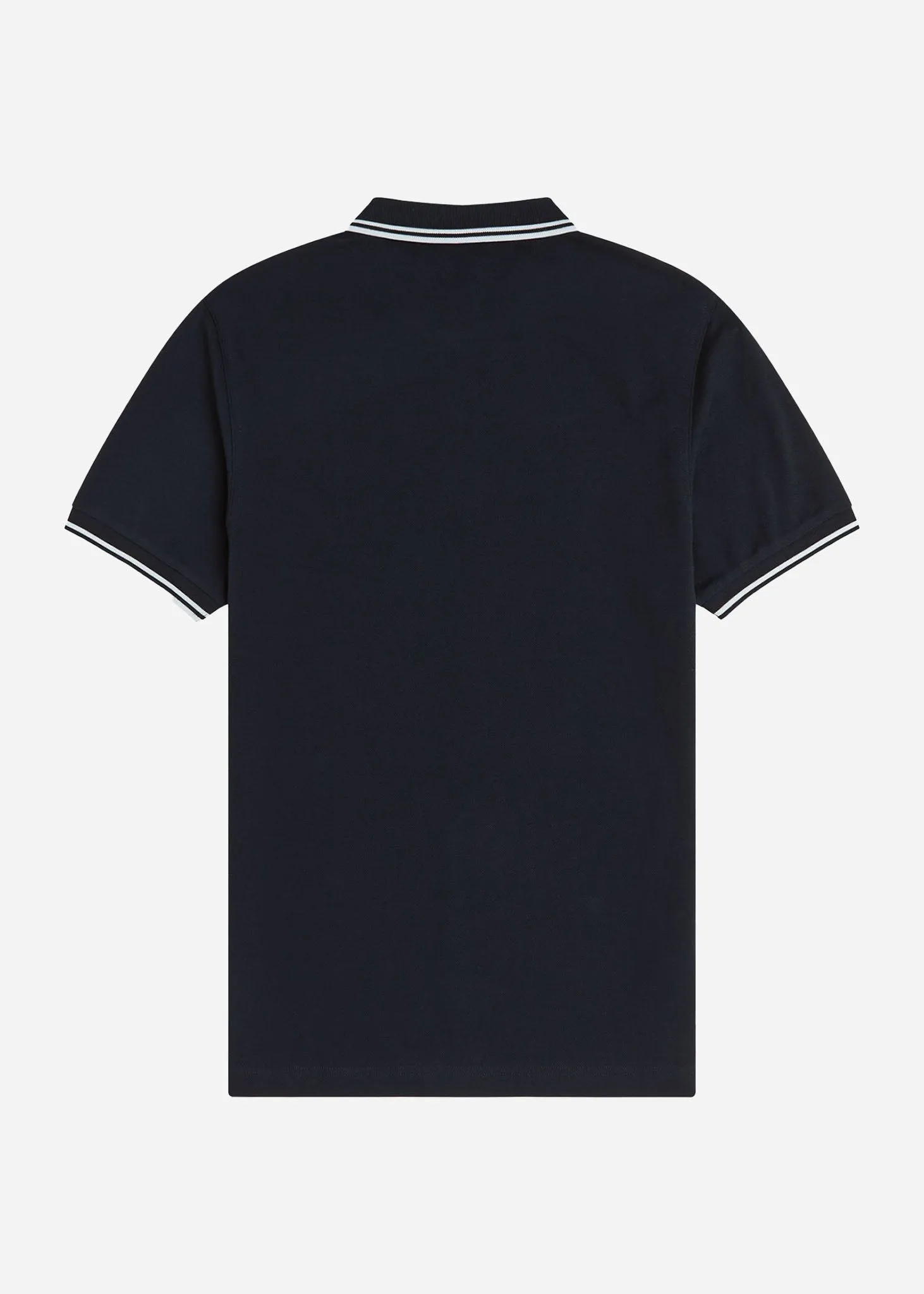 Twin tipped Fred Perry shirt - navy white