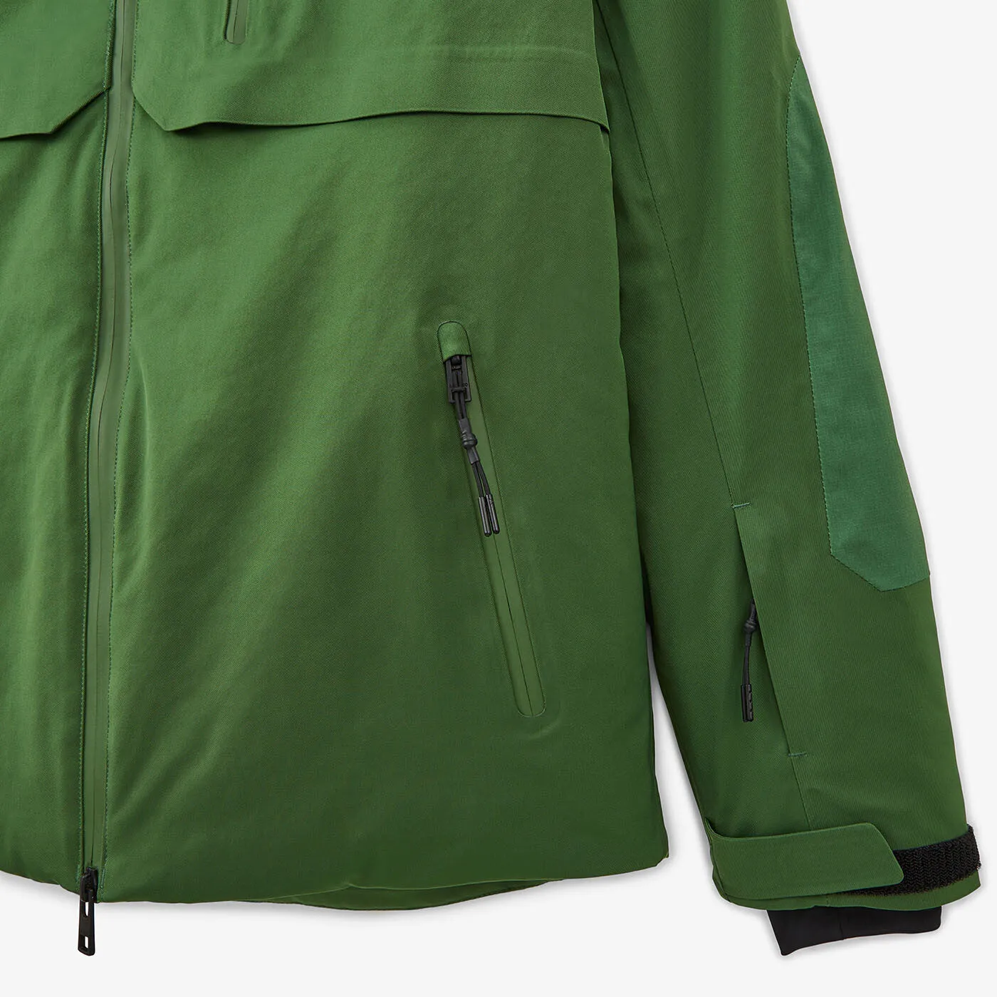 Veste de ski Zermatt vert olive